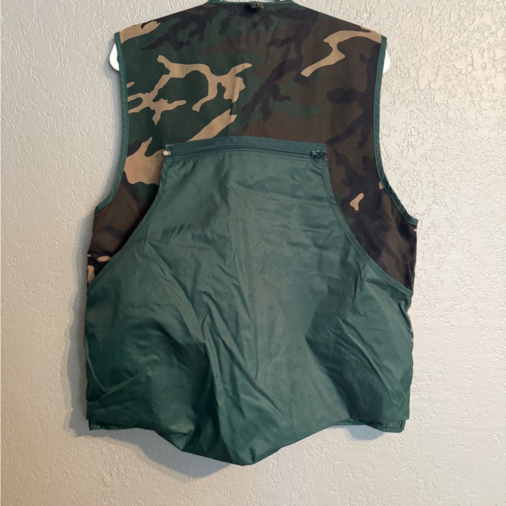 Men’s Master Sportsman Camo Hunting Vest Multi Pocket Bird Duck Quail Size Large - Picture 5 of 7
